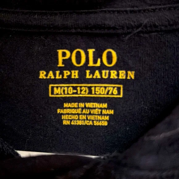 Ralph Lauren boys t-shirt hoodie - Picture 2 of 4